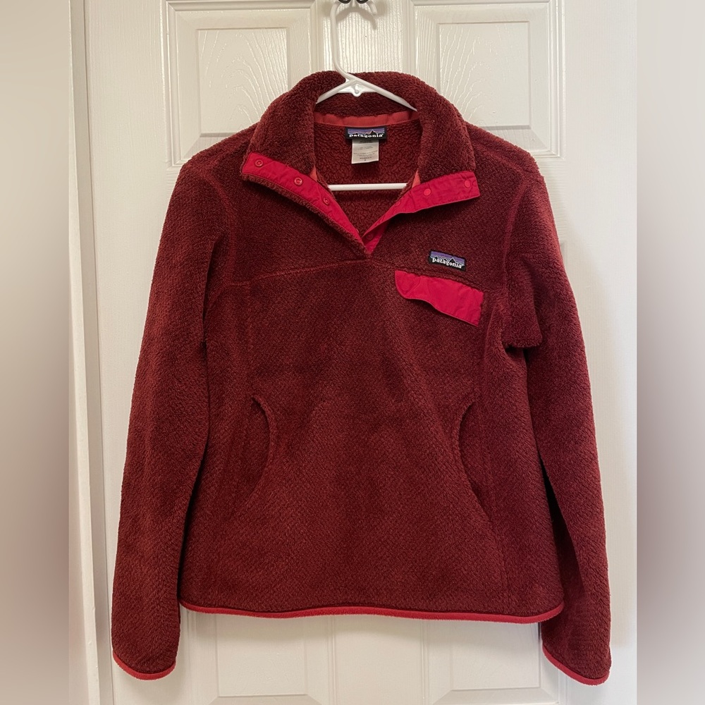 Patagonia Re-Tool snap-T fleece pullover retro pile